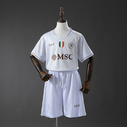 Napoli Napoli 25/26 Third Away kids kit Jersey size 16-28
