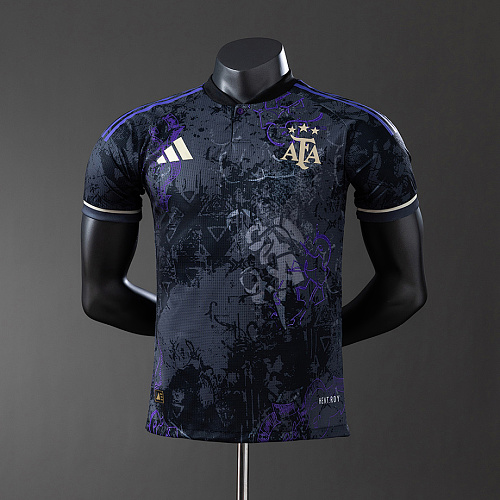 Argentina Argentina 25/26 Purple Black-Special Edition Player Version Jersey S-3XL
