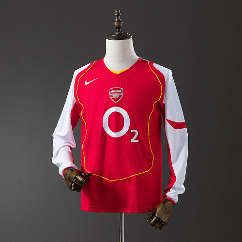 Arsenal Arsenal 04/05 Home Long Sleeve Retro Jersey S-XXL