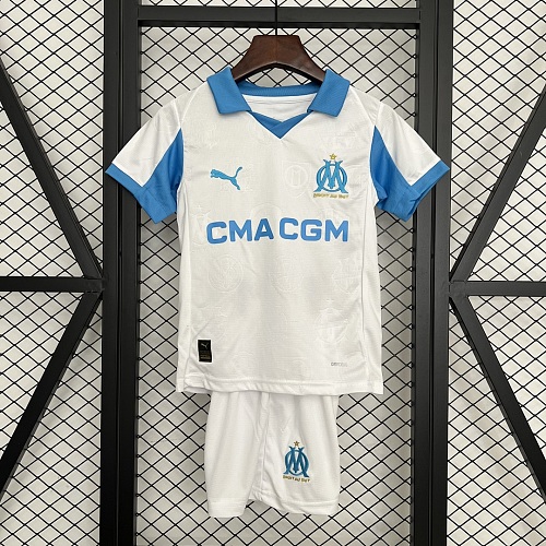 Olympique de Marseille 25/26 Kids Marseille Home Size: 16-28