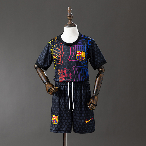 Barcelona Barcelona 25/26 Training Kit Kids Jersey Size 16-28