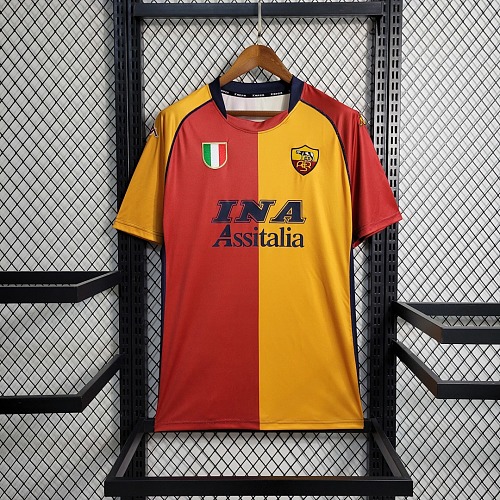 Roma Retro Rome 2001-2002 Home Size S-XXL