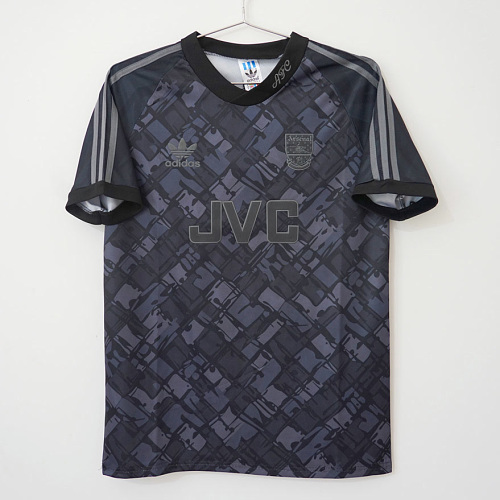Arsenal 90/92 Arsenal Blackout Retro Soccer Jersey