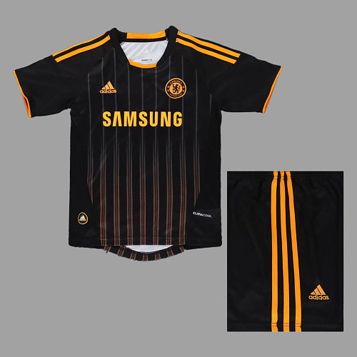 Chelsea 10/11 Chelsea Away Kids Retro Soccer Jersey Size 16-28