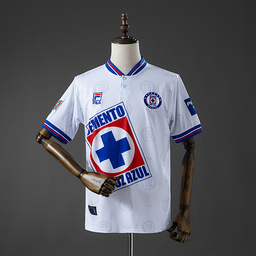 Cruz Azul Cruz Azul 1998 Away Retro Jersey S-XXL