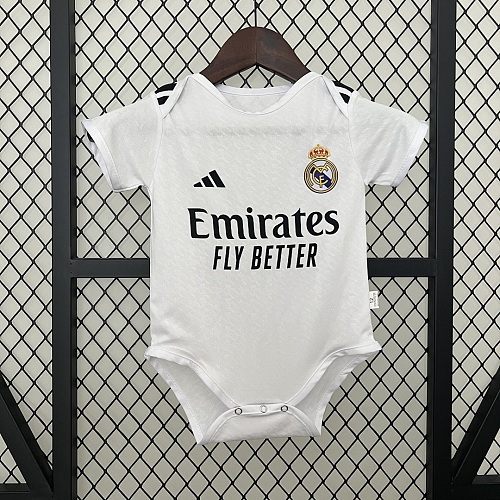 Real Madrid 24/25 Baby Real Madrid Home Size: 9-12
