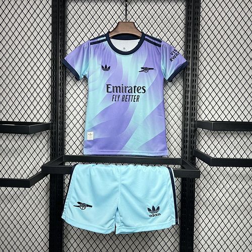 Arsenal Arsenal 2024/25 Third Away Kids Kit