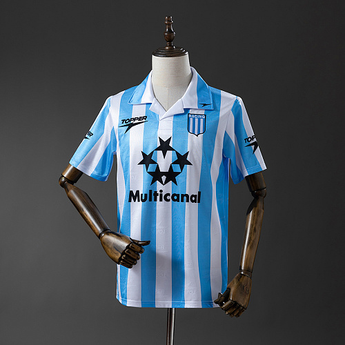 Racing Club Racing Club de Avellaneda 97/98 Home Retro Jersey S-XXL