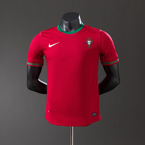 Portugal Portugal 2012 Home Player Version Retro Jersey S-3XL