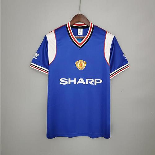 Manchester United Retro M. United 85/86 away blue S-XXL