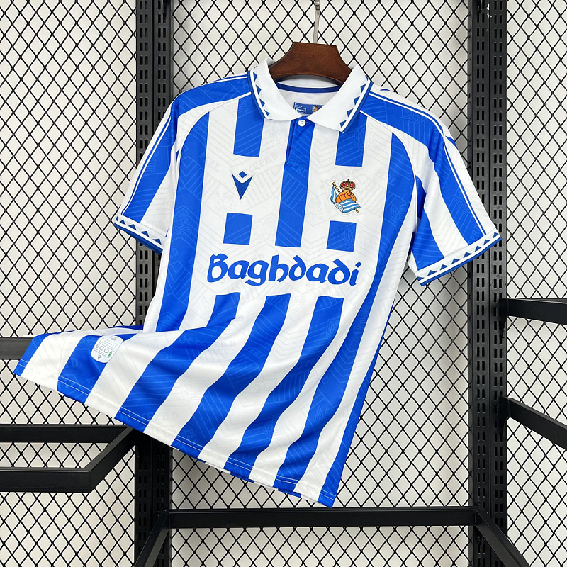 Real Sociedad 25/26 Real Sociedad Retro Soccer Jersey