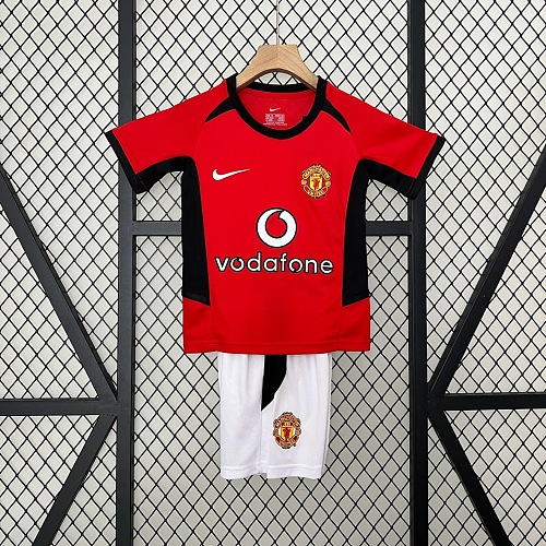Manchester United kids M-U 02/04 home size: 16-28