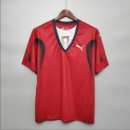 Italy Retro 2006 Italy Red S-XXL