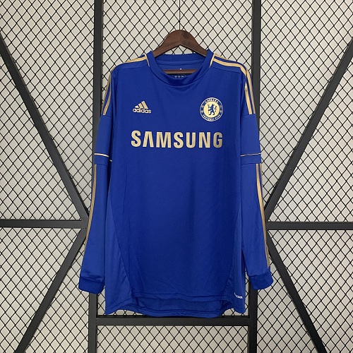 Chelsea Retro long sleeve Chelsea 12/13 Home S-XXL