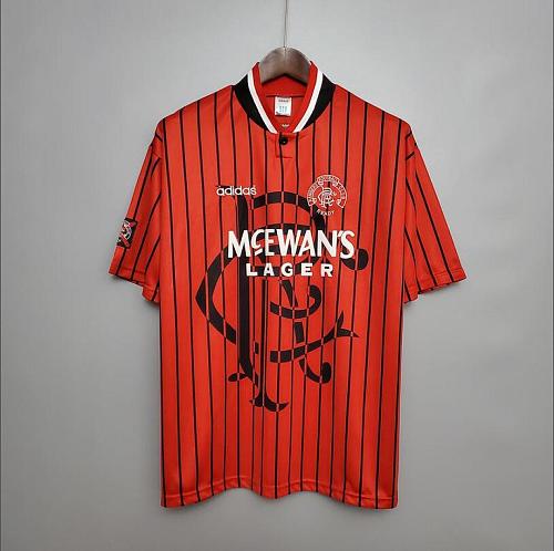 Rangers Retro 94-95 Rangers Away S-2XL