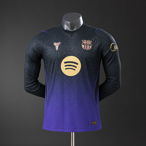 Barcelona Barcelona x Kobe Bryant 26/27 Away Player Version Long Sleeve Jersey S-3XL