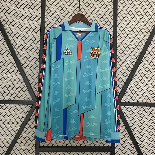 Barcelona Retro long sleeve Barcelona 96/97 away S-XXL