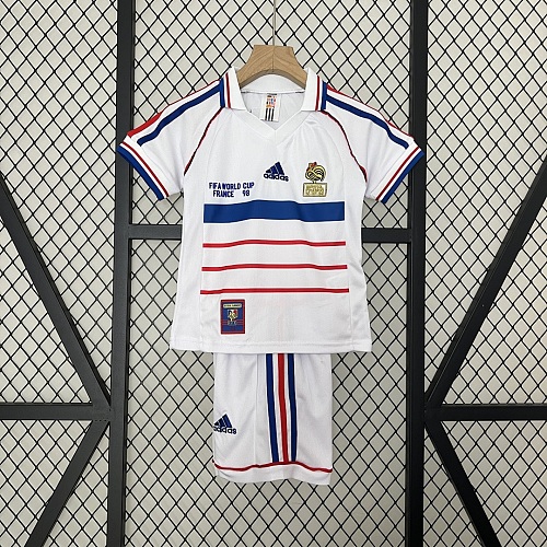 France kids France 1998 away size: 16-28