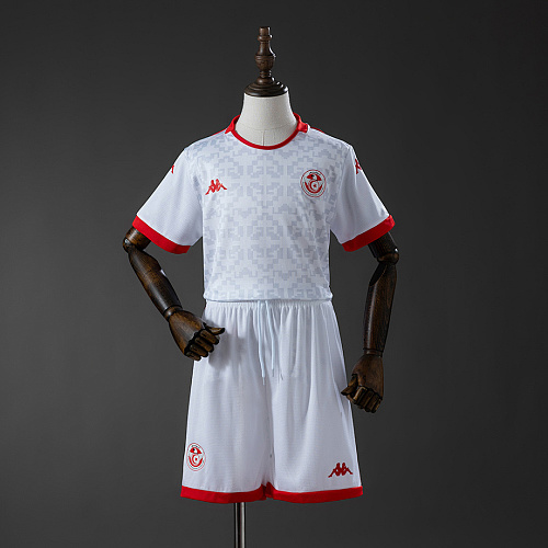 Tunisia Tunisia 2026 Away Kids Kit Jersey SIZE 16-28