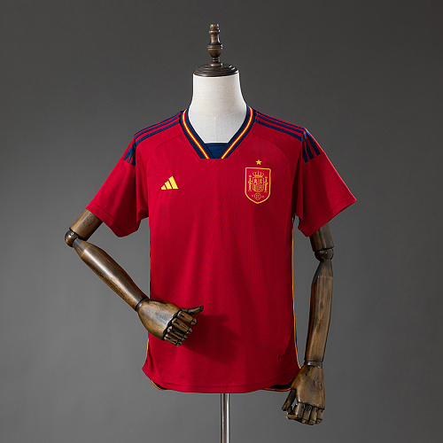 Spain Spain 2022 Home Retro Jersey S-XXL