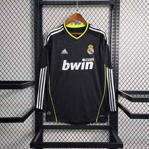 Real Madrid Retro 10-11 Real Madrid away long sleeve size S-XXL