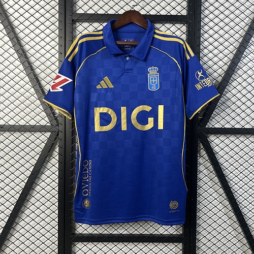 Real Oviedo 25/26 Real Oviedo Home S-4XL