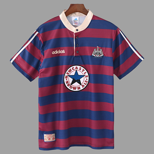 Newcastle United 95/96 Newcastle United Away Retro Soccer Jersey