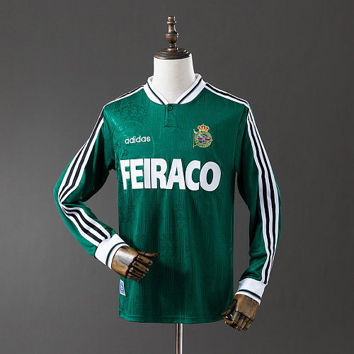 Deportivo La Coruna Deportivo La Coruna 99/00 Away Long Sleeve Retro Jersey S-XXL