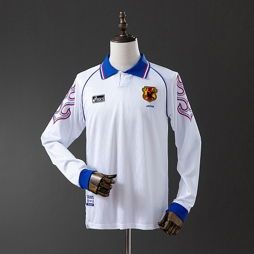 Japan Japan 1998 Away Long Sleeve Retro Jersey S-XXL
