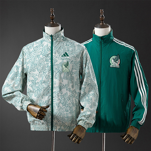 Mexico 2025 Mexico Trench Coat Reversible S-3XL