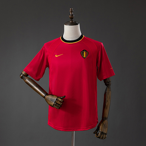 Belgium Belgium 2000 Home Retro Jersey S-XXL