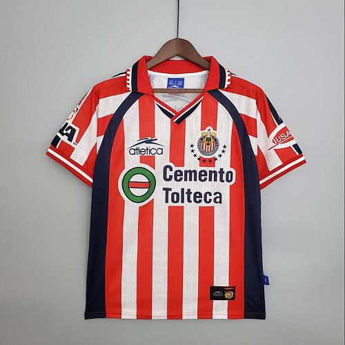 Chivas de Guadalajara Retro 99/00 Chivas Home S-XXL