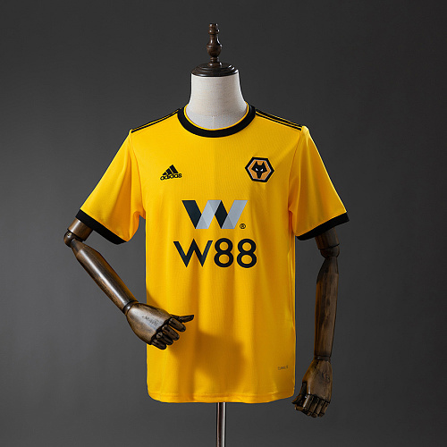 Wolverhampton Wanderers Wolves 18/19 Home Retro Jersey S-XXL
