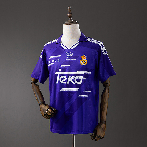 Real Madrid Real Madrid 1994/96 Away Retro Jersey S-XXL