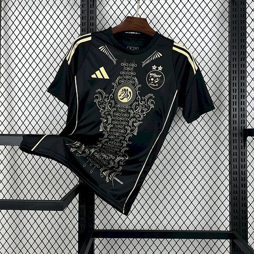 Algeria Algeria 2024/25 Karakou Black gold Jersey S-XXL