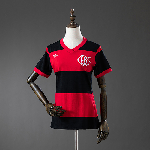 Flamengo Flamengo 1981 Home Women's Retro Jersey S-XXL
