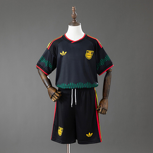 Jamaica Jamaica 2026 x Bob Marley Away Kids Kit Jersey Size 16-28