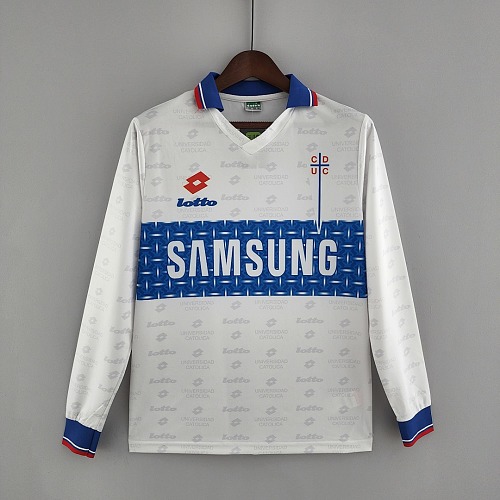 Universidad Catolica Retro 1996 Long Sleeve Deportivo Universidad Católica Third away S-XXL