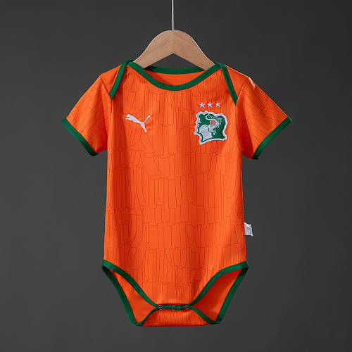 Ivory Coast Ivory Coast 2026 Home Baby Jersey Size 9/12