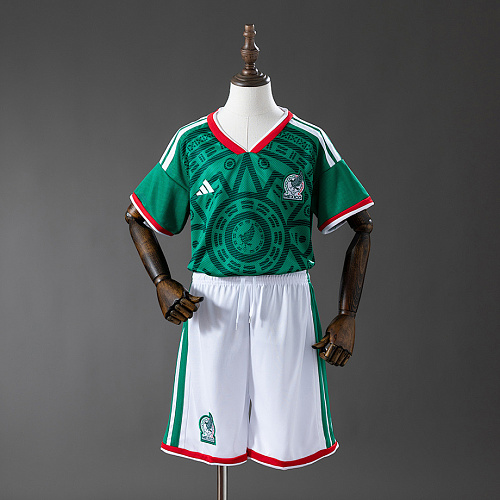 Mexico Mexico 2026 Home Kids Kit Jersey SIZE 16-28