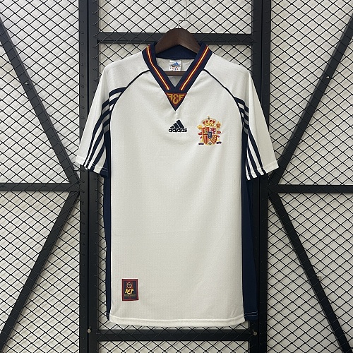 Spain Retro 1998 Spain Away S-XXL