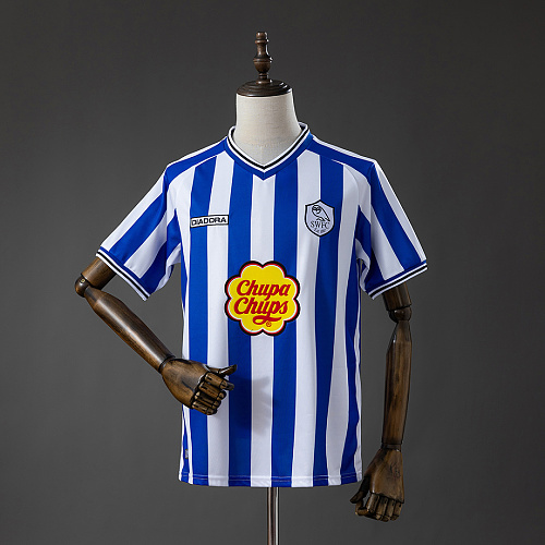 Sheffield Wednesday Sheffield Wednesday 2001 Home Game Retro Jersey S-4XL