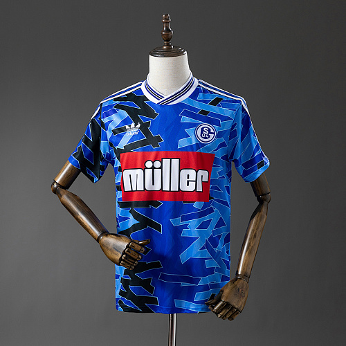 Schalke 04 Schalke 04 93/94 Home Retro Jersey S-XXL