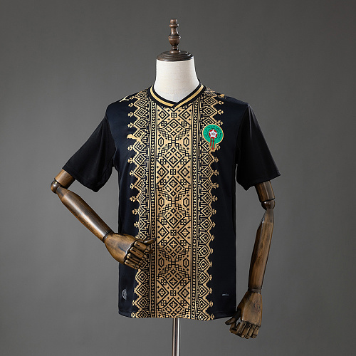 Morocco Morocco 2026 Special Edition Black Jersey S-4XL