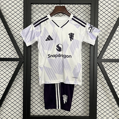Manchester United 25/26 Kids M-U Away Size: 16-28