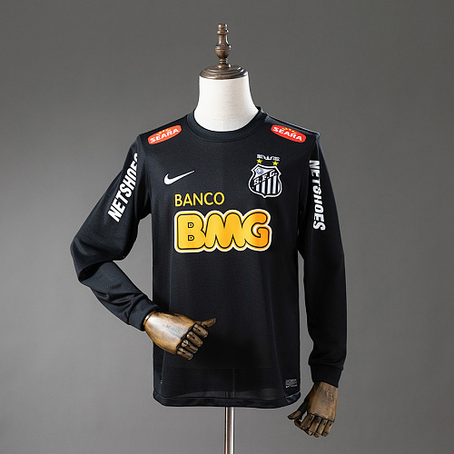 Santos Santos 12/13 Away Long-Sleeve Retro Jersey S-XXL