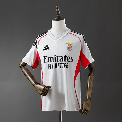 S.L. Benfica Benfica 25/26 Beige Away Jersey S-4XL