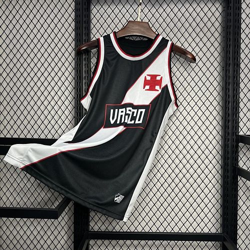 Vasco da Gama Vasco Da Gama 2000 Home Retro Black Sleeveless