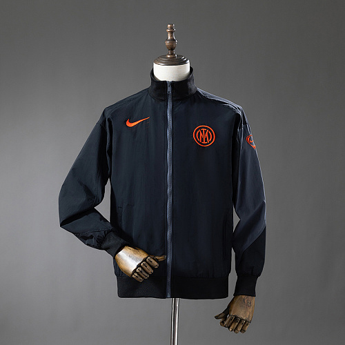 Inter Milan Inter Milan 25/26 Third Away Windbreaker - Black S-XXL