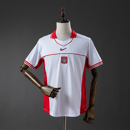Poland Poland 1997 Home Retro Jersey S-XXL